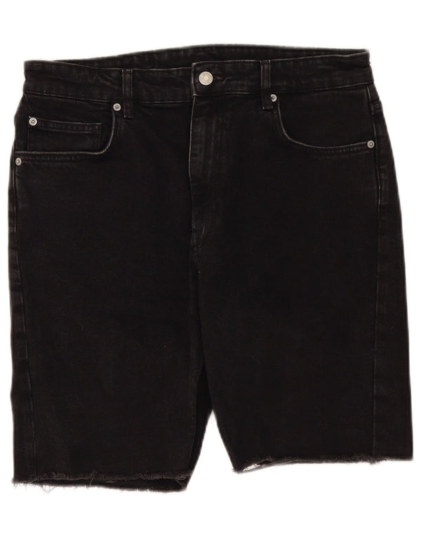Zara Herre Denim Shorts EU 42 Large W32 Sort