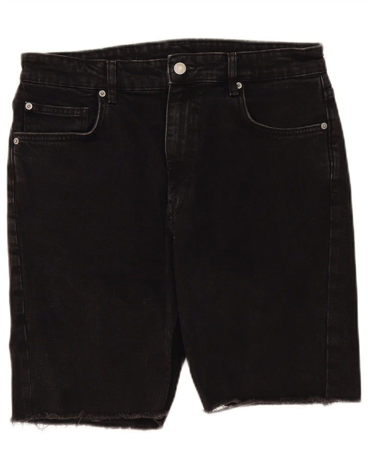 Zara Herre Denim Shorts EU 42 Large W32 Sort