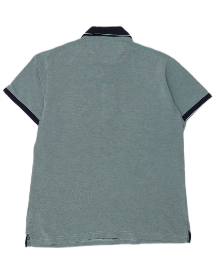 Gant Rugby Polo Shirt til mænd Stor blå bomuld