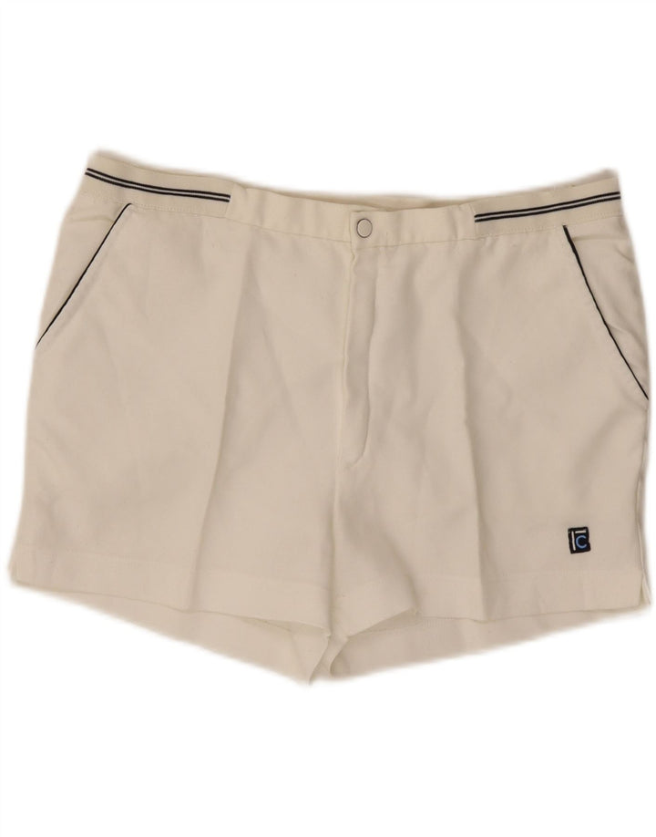 Vintage Chino Shorts til mænd W34 Large White