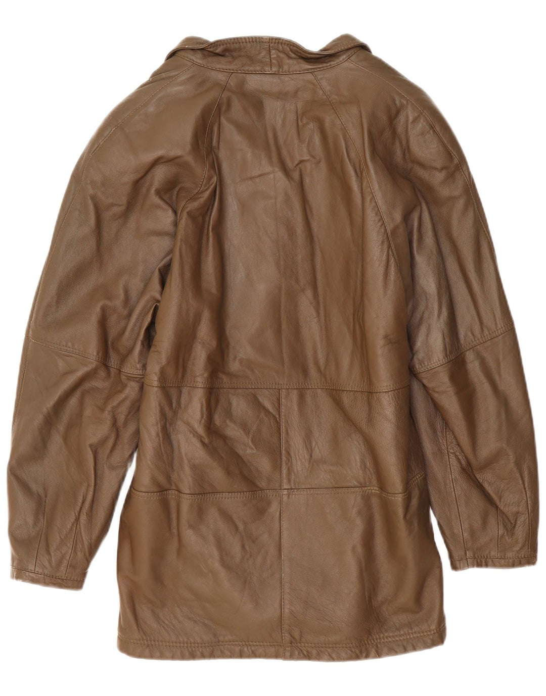 Vintage dame læderjakke UK 16 Large Brown