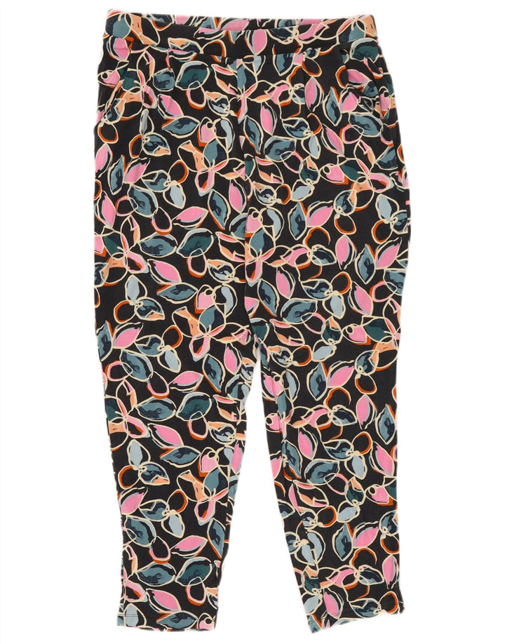 MARKS & SPENCER Dame Leggings UK 14 Large W32 L27 Multicolored Floral