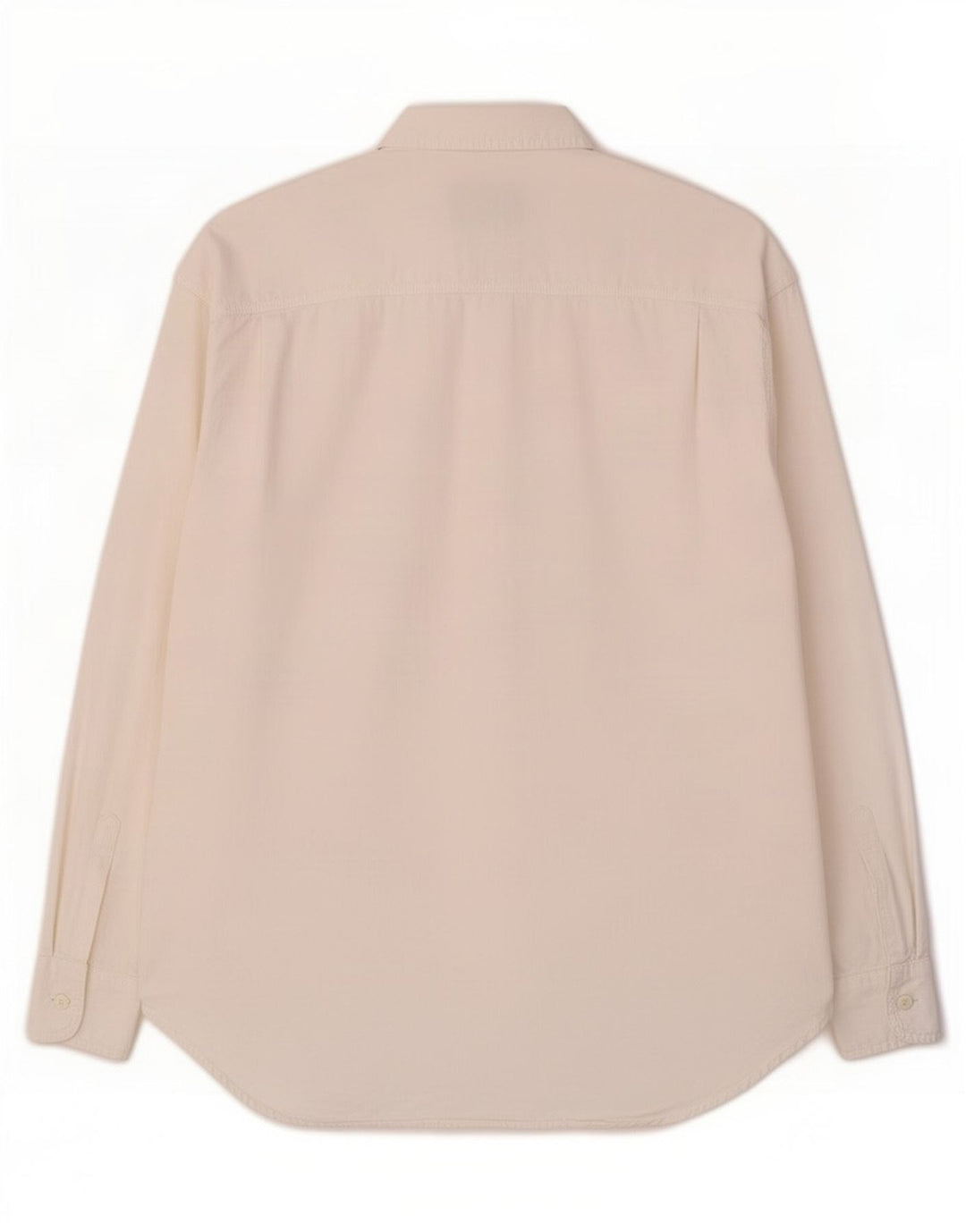 Trussardi Dame Oversized Shirt UK 10 Small Off White