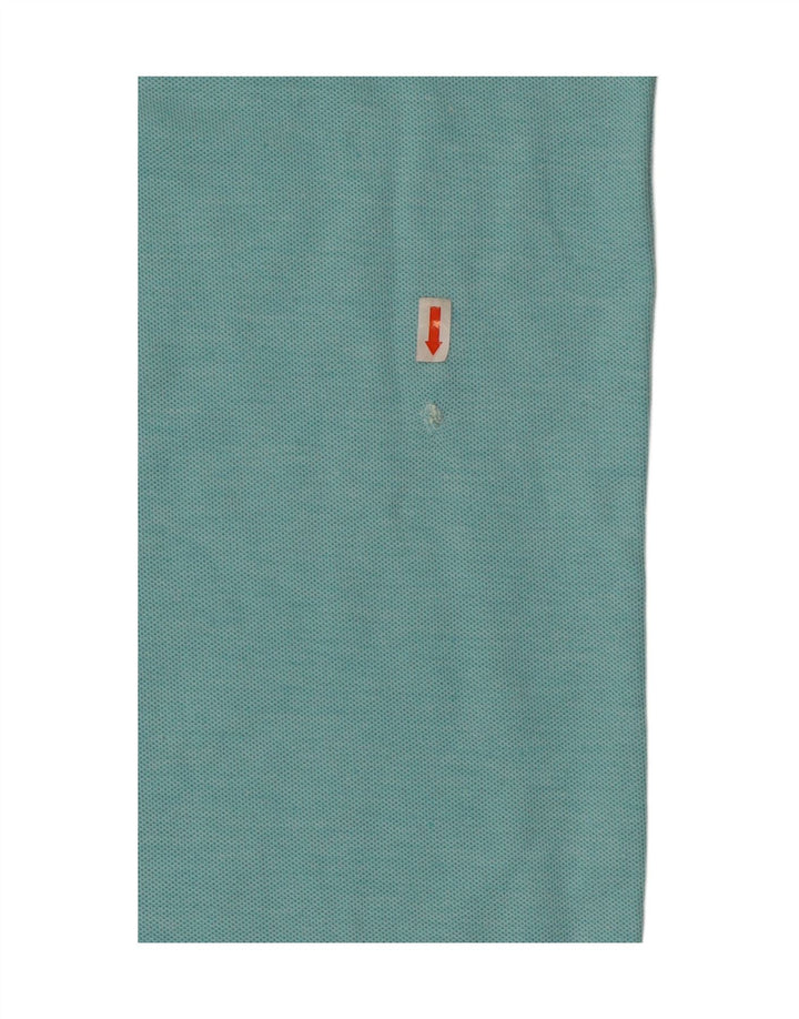 FILA Mens Polo Shirt IT 56 XL Turquoise Cotton Vintage Fila and Second-Hand Fila from Messina Hembry 