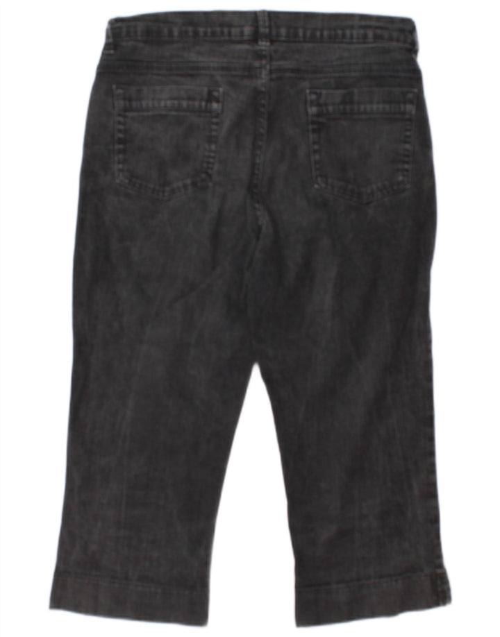 Marks & Spencer Dame Capri Jeans UK 12 Medium W30 L19 Grå Bomuld