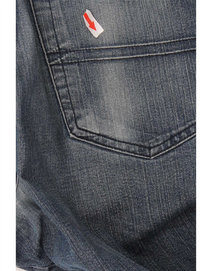 Trussardi Straight Jeans til mænd W34 L30 blå bomuld