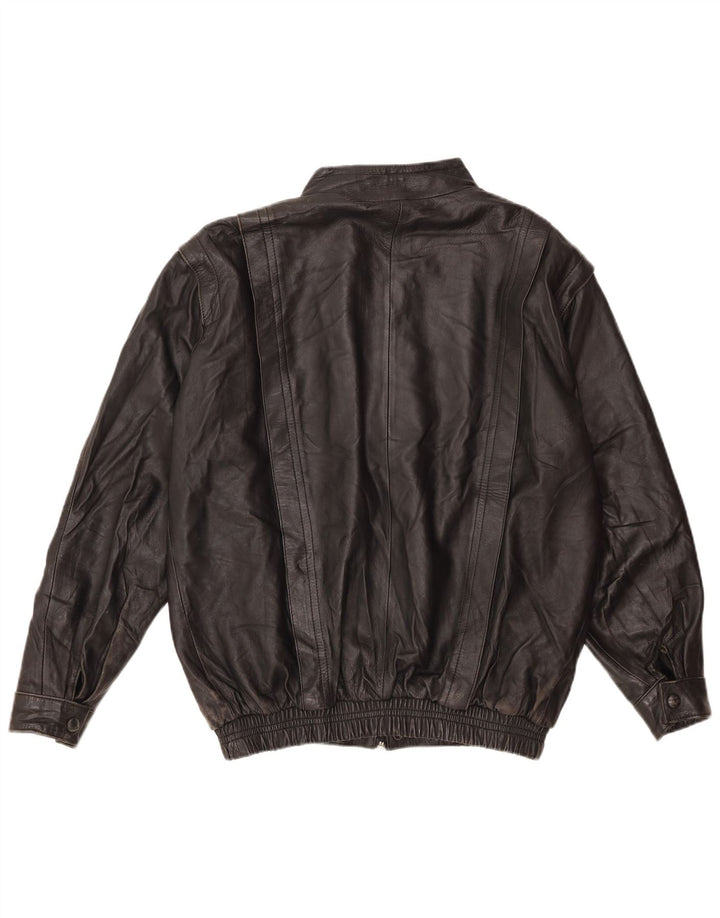 Vintage herre læderjakke UK 36 Small Black