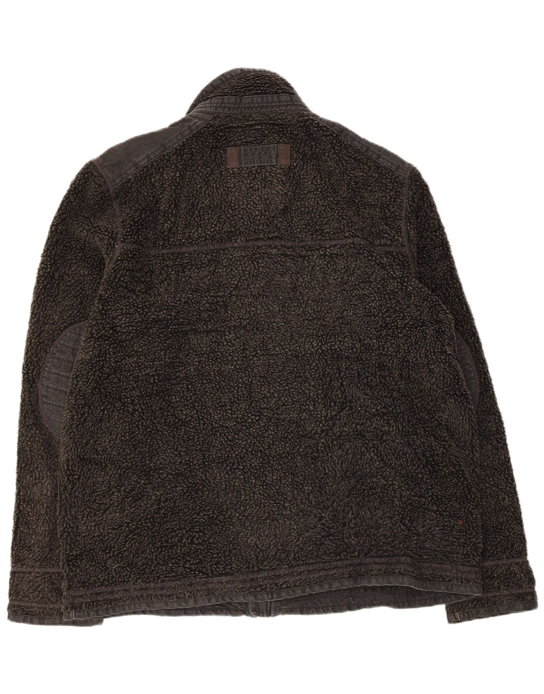 Fat Face Herre Fleecejakke UK 42 XL Sort Polyester