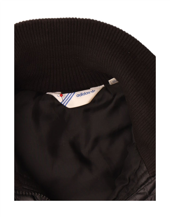 Adidas Womens Polstret Gilet IT 44 Medium Black Polyester