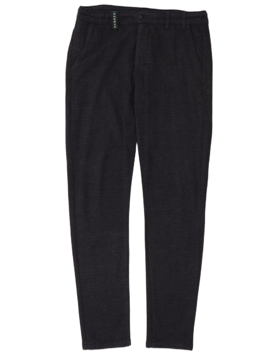 Chervo Herre Slim Chino Bukser IT 50 Large W32 L34 Marineblå Bomuld