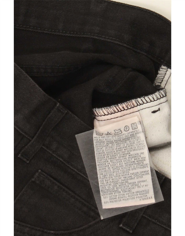 Levi's lige jeans til kvinder W32 L28 sort bomuld