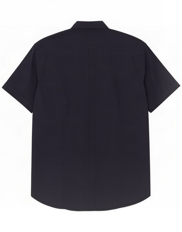 Gas Kortærmet skjorte til mænd Medium Navy Blue