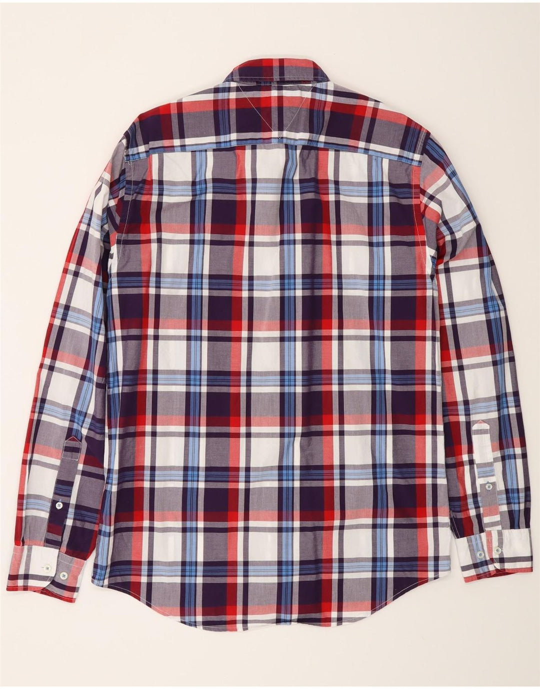 Tommy Hilfiger Herre New York Fit skjorte Medium Flerfarvet ternet bomuld