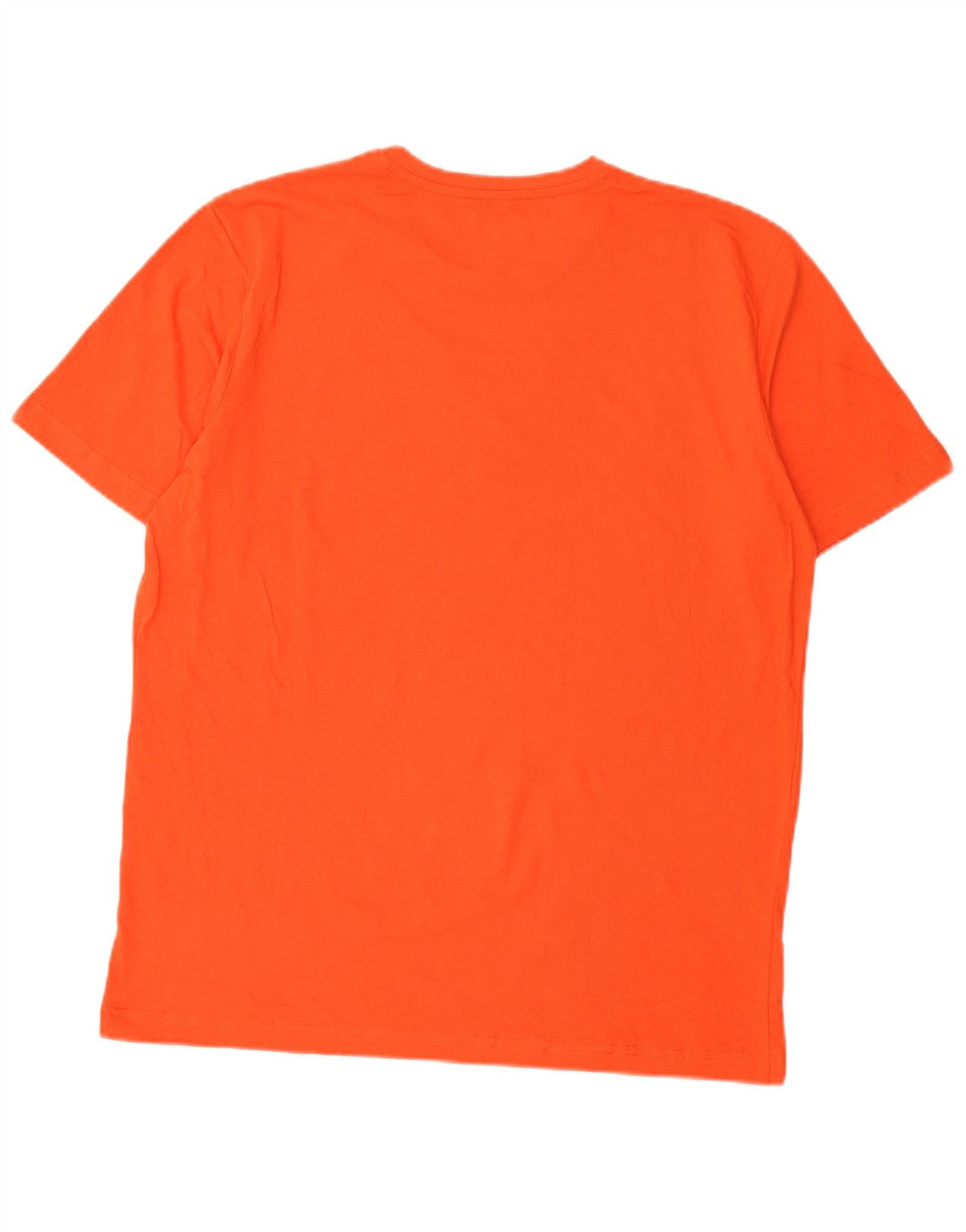 Kappa Herre Grafisk T-Shirt Top Stor Orange
