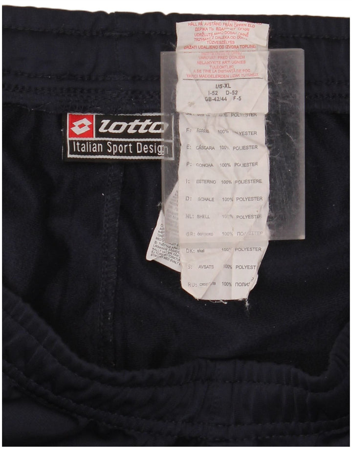 LOTTO Træningsdragt bukser til mænd UK 42/44 XL Navy Blue Polyester