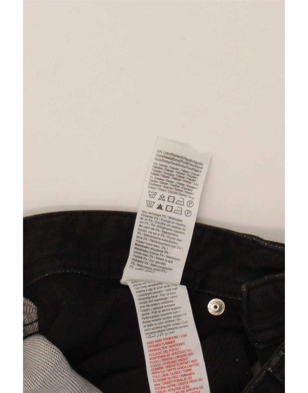 Jack & Jones Herre GLENN Slim Jeans W32 L34 Sort Bomuld