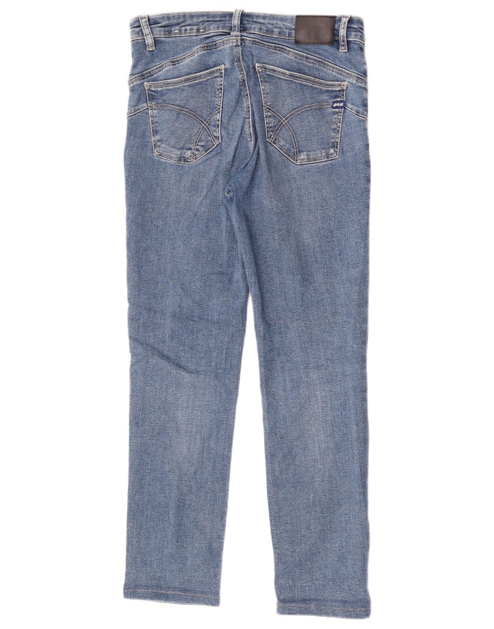 Gas Dame Slim Jeans W27 L26 Blå Bomuld