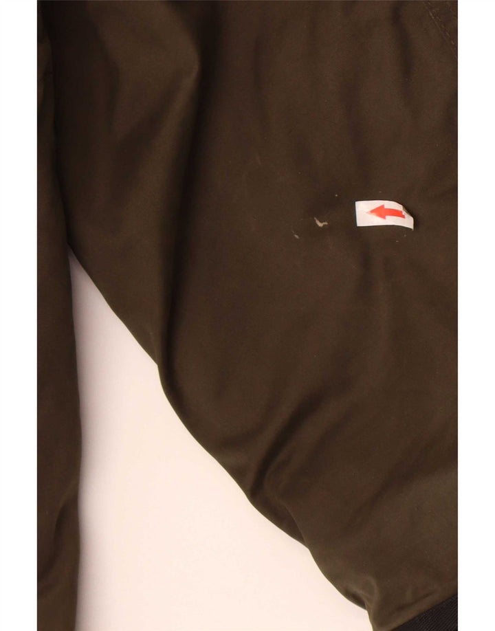 Superdry Parkajakke med hætte til mænd UK 40 Stor Khaki Polyester
