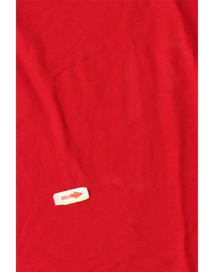 Carhartt Herre grafisk T-shirt Top Medium Rød Bomuld