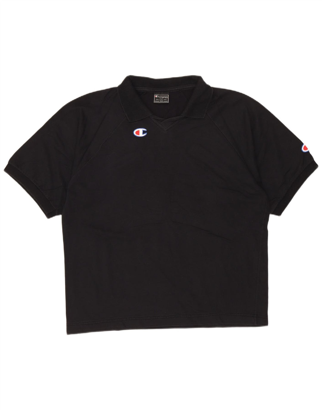 CHAMPION Poloshirt til mænd Large Sort