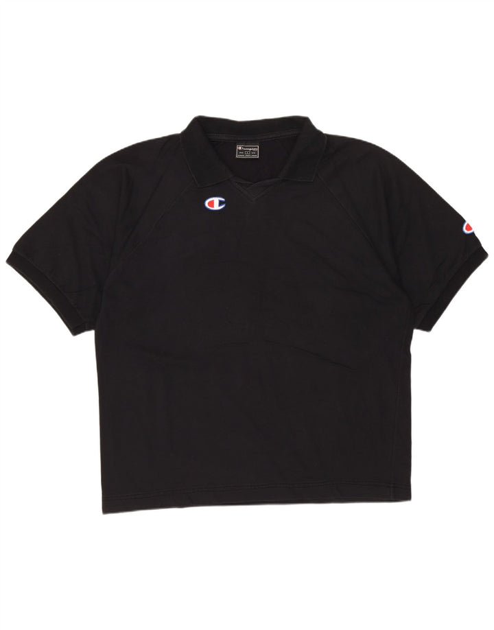 CHAMPION Poloshirt til mænd Large Sort