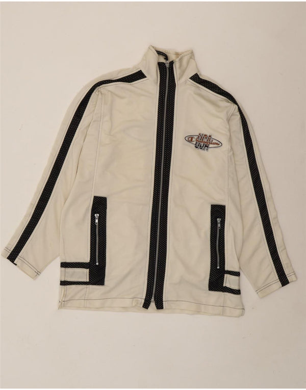 Champion Herre USA Træningsdragt Topjakke Medium Off White Colourblock Sports