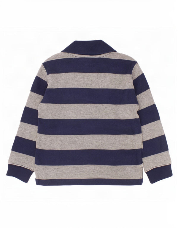 Polo Ralph Lauren drenge sweater med lynlåshals 3-4 år marineblå stribet
