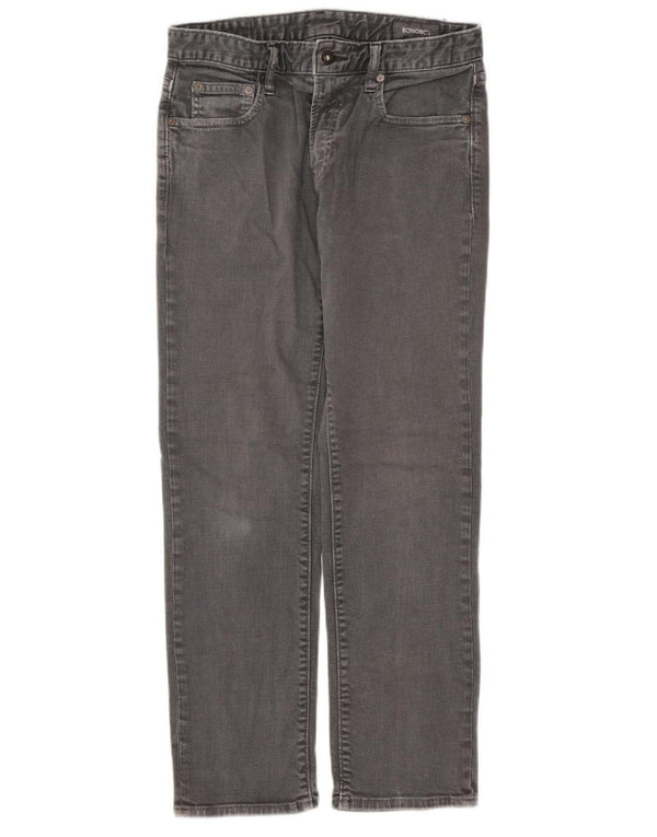 BONOBOS Dame Straight Jeans W29 L30 Grå Bomuld