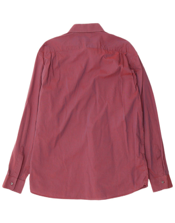 Hugo Boss Herreskjorte Str. 41 16 Large Burgundy
