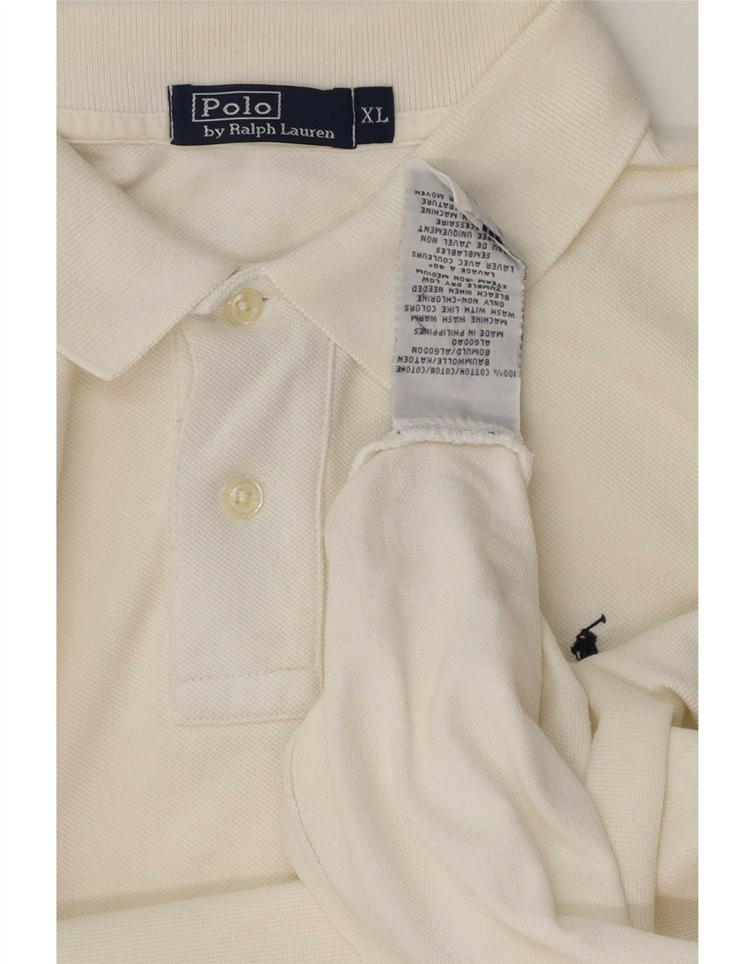Polo Ralph Lauren Herreskjorte XL Hvid Bomuld