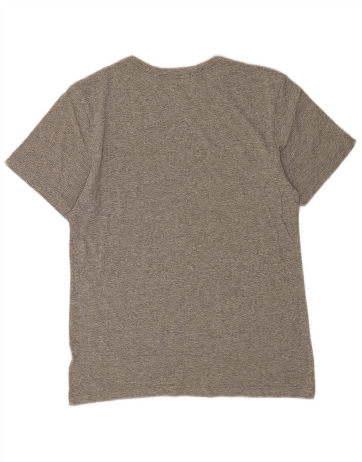 Nike grafisk T-shirt top til mænd, lille grå flækket