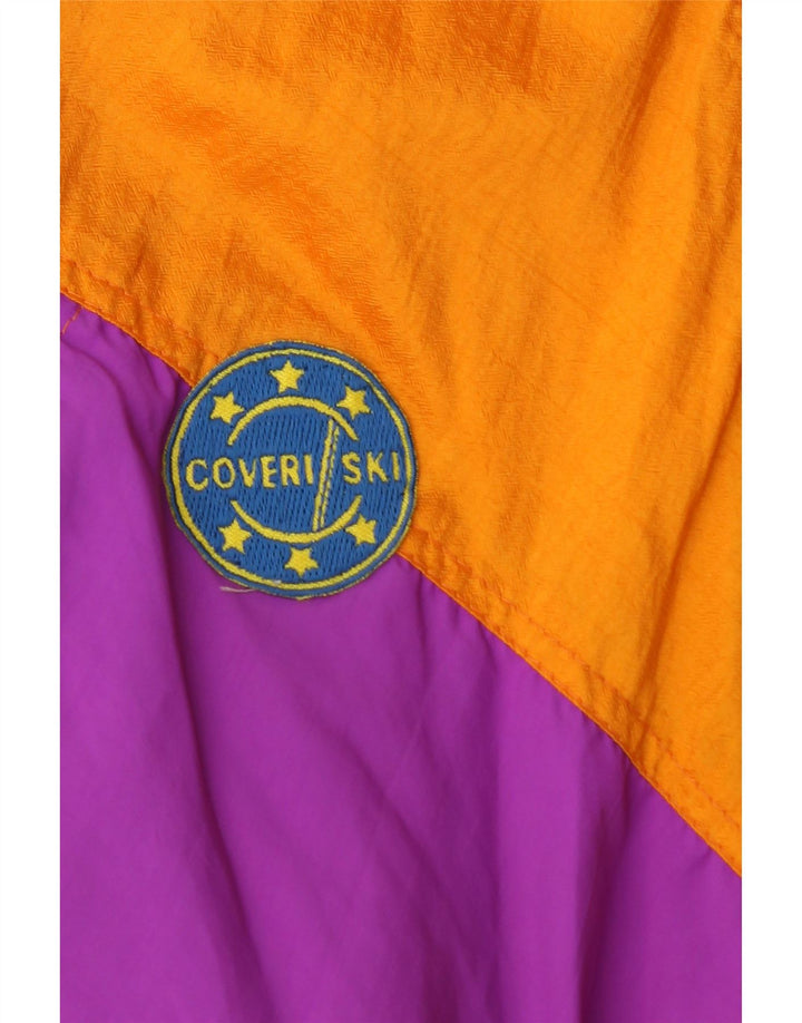 Coveri Ski Jumpsuit til mænd Stor orange farveblok