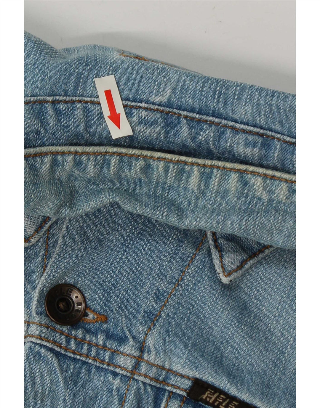 Rifle Herre denimjakke UK 40 Large Blue Cotton
