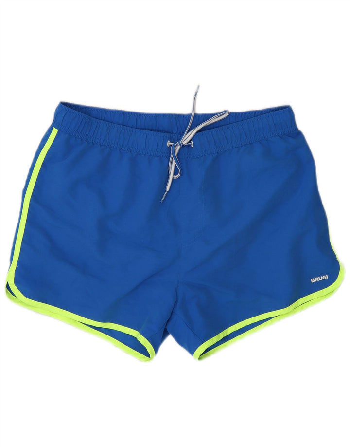Brugi Badeshorts til mænd Medium Blue Colourblock Polyester