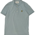 Lyle & Scott herre poloshirt mellemblå bomuld