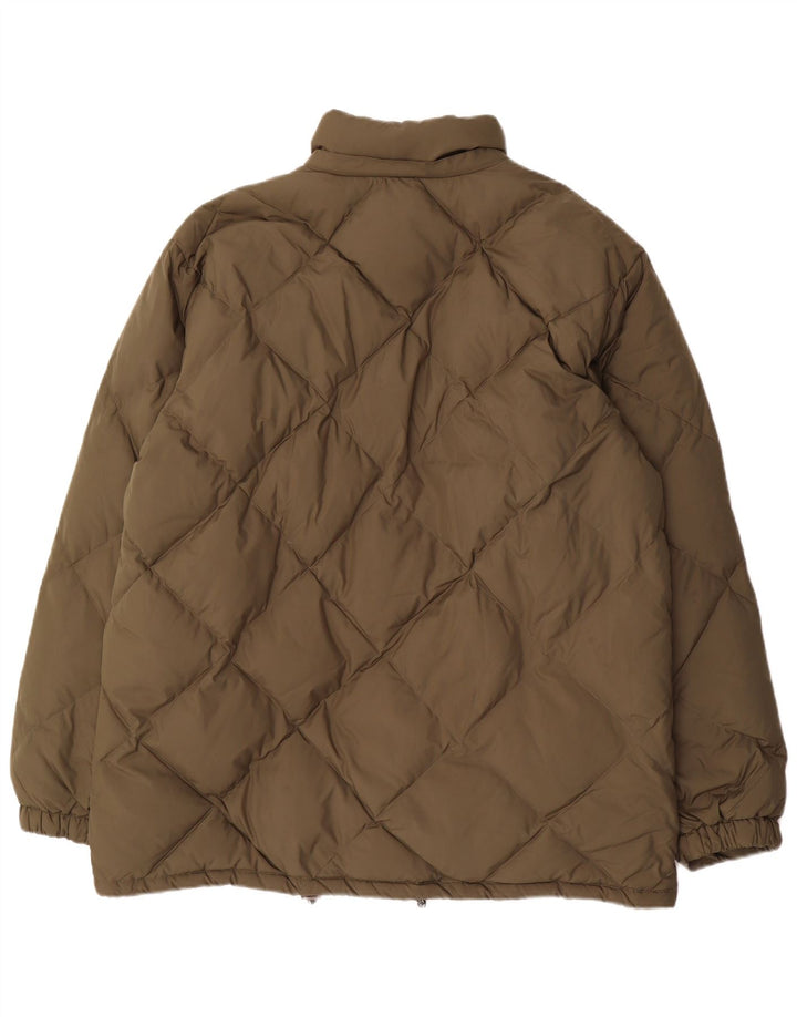 Conte of Florence Herre polstret jakke UK 42 XL Khaki Polyester