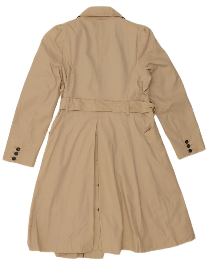 Zara Trench Coat til kvinder UK 14 Large Beige