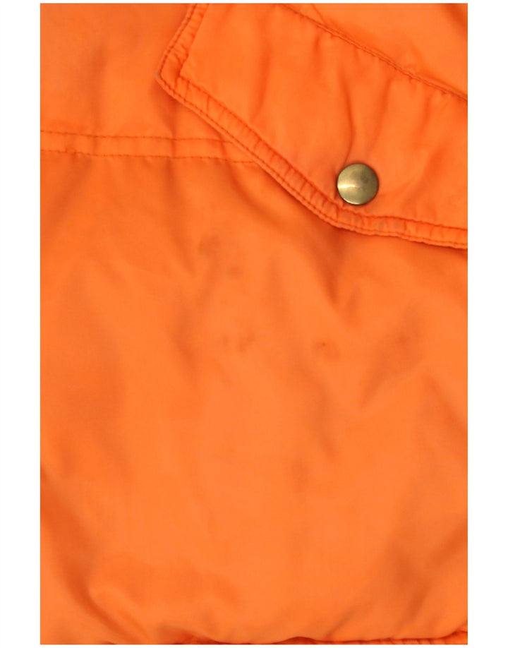 Cacao Herre polstret jakke UK 40 Large Orange