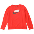 NIKE Grafisk Sweatshirt-trøje til drenge 13-14 år XL Rød Bomuld