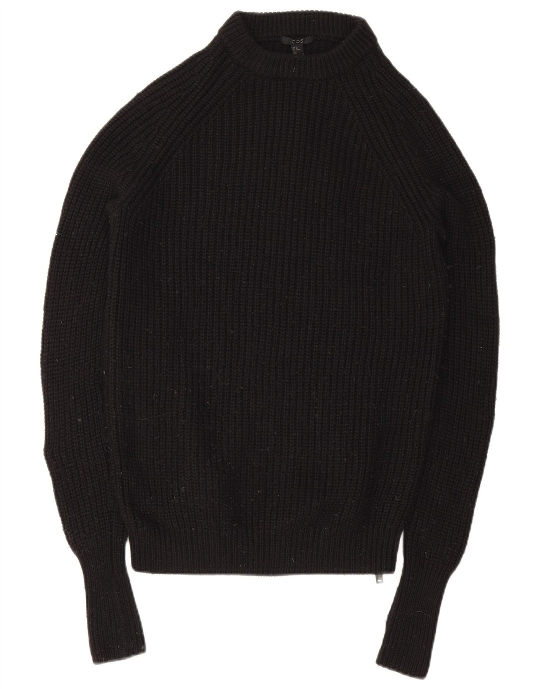 Cos Herre sweater med rund hals XS sort uld