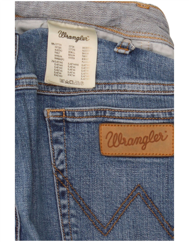 Wrangler Herre Texas Straight Jeans W40 L30 Blå Bomuld