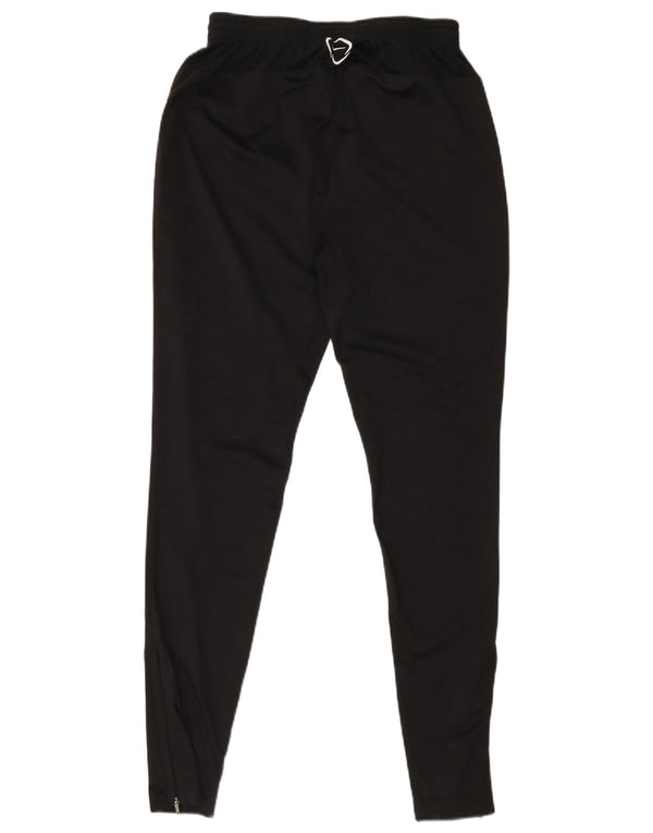 NIKE Dri Fit grafiske træningsdragtbukser til kvinder UK 12 Medium Sort