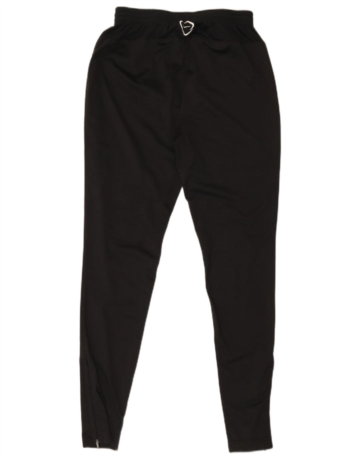 NIKE Dri Fit grafiske træningsdragtbukser til kvinder UK 12 Medium Sort