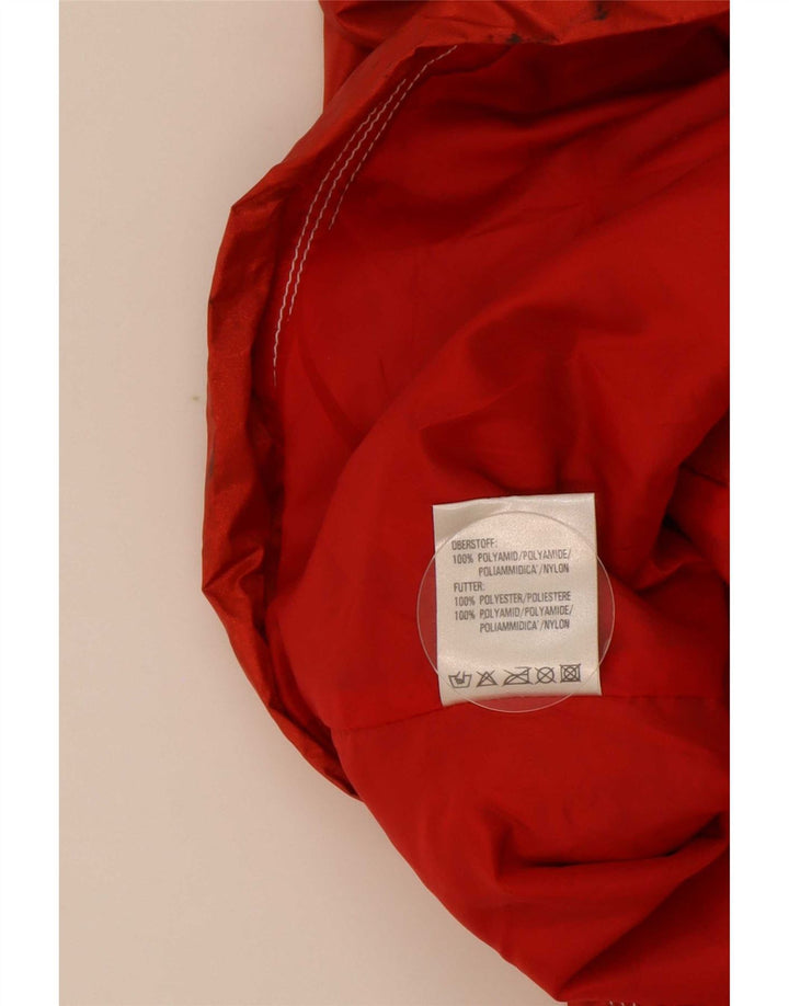 Killtec Herre Hooded Duffle Regnjakke UK 46 3XL Rød Polyamid