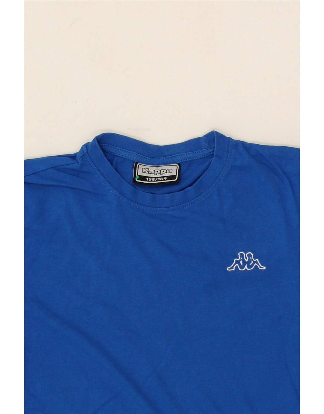 KAPPA Boys T-Shirt Top 13-14 Years Blue Vintage Kappa and Second-Hand Kappa from Messina Hembry 
