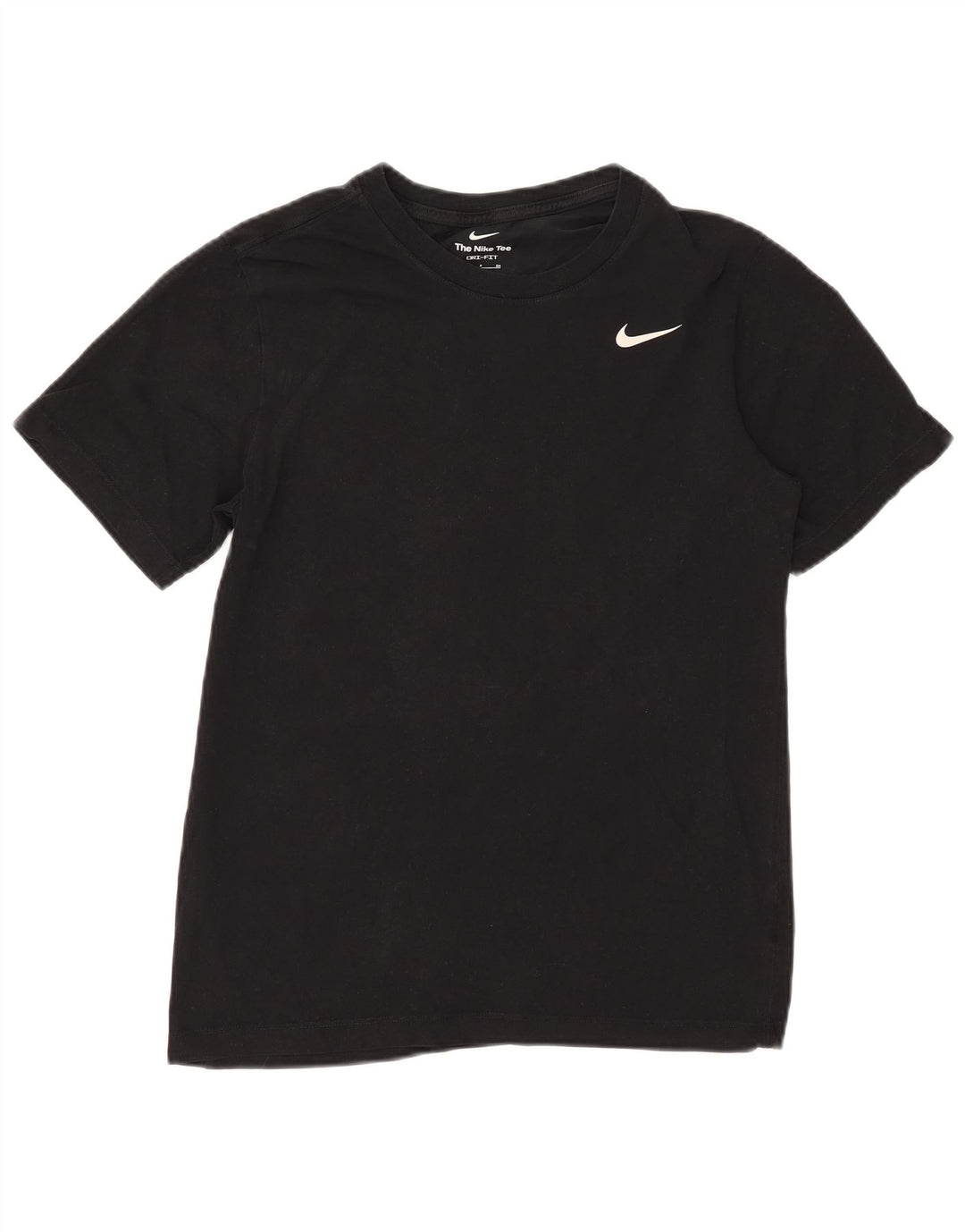 Nike Herre Dri Fit T-Shirt Top Lille Sort
