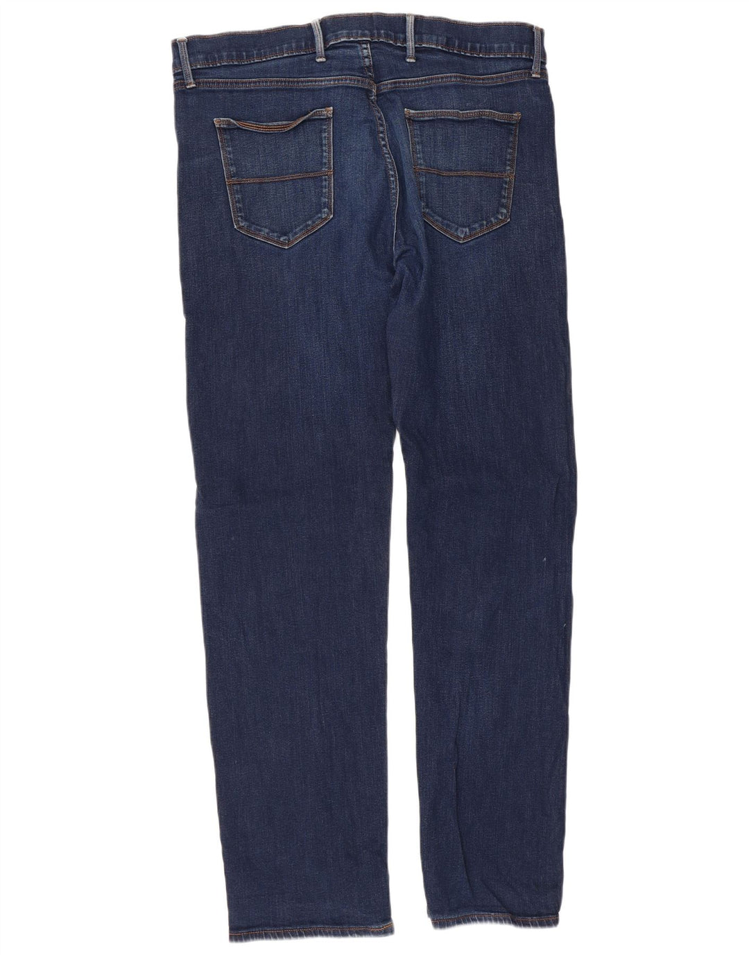 Marks & Spencer Straight Jeans til mænd W38 L33 Blå bomuld