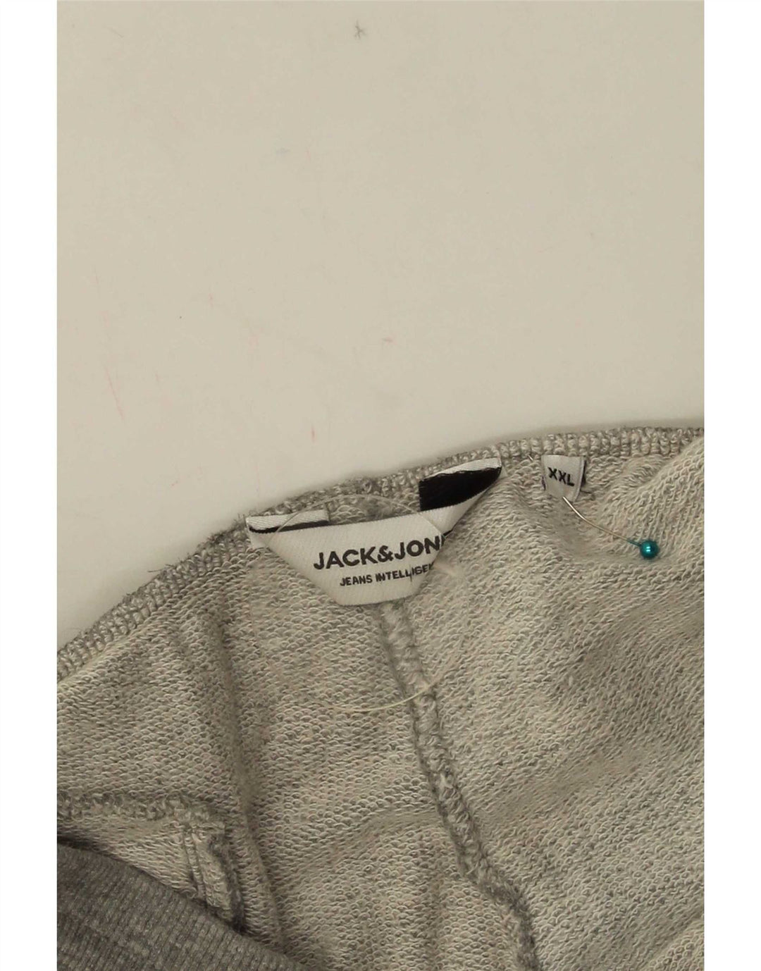 Jack & Jones Sportsshorts til mænd 2XL Grå Flecked Bomuld
