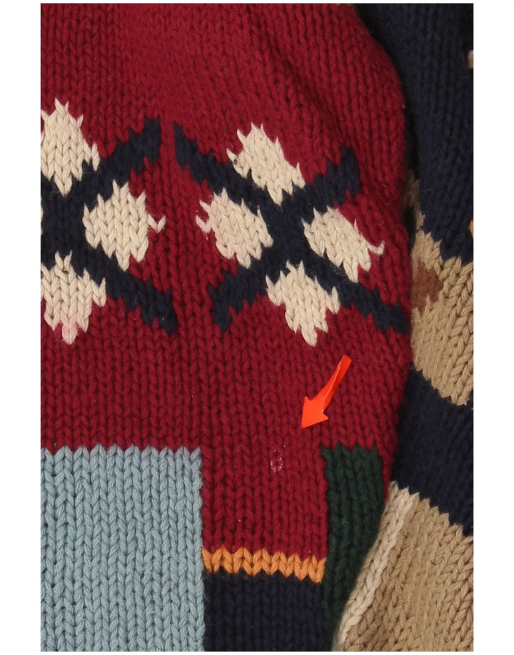 Elegance Herre Crew Neck Jumper Sweater Medium Flerfarvet nyhed