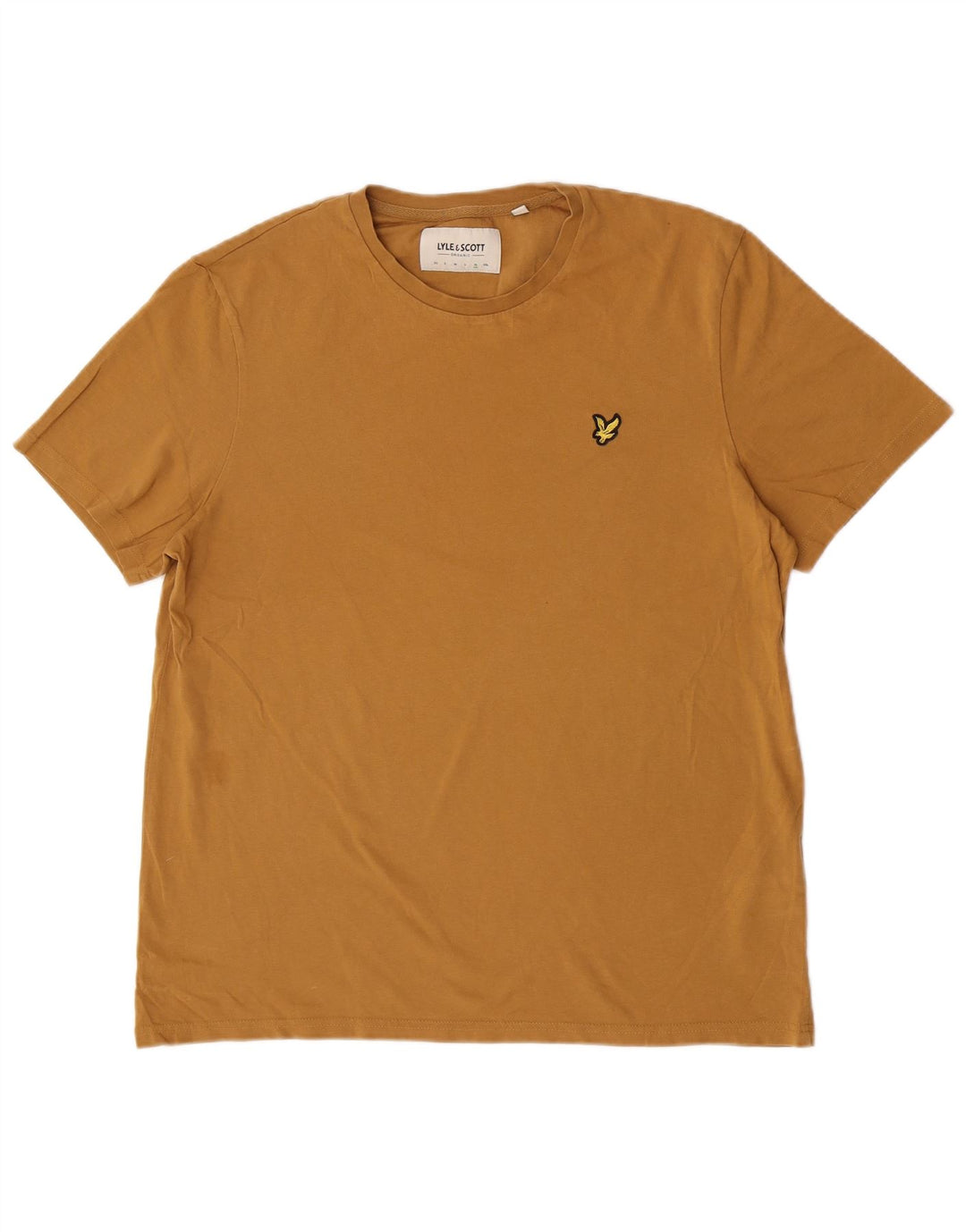 Lyle & Scott Herre T-Shirt Top XL Brun Bomuld